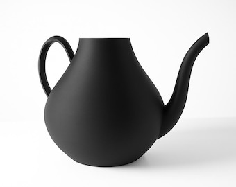 Minimalistische gieter voor binnen, 3D-geprinte PLA-plantenkan