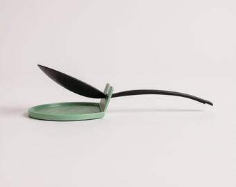 3D-geprinte lepelsteun – modern minimalistische keukengereihouder