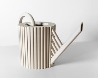 Modern 3D Printed Watering Can | Sculptural Plant Decor