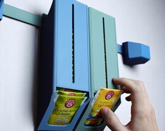 Modular Tea Bag Dispenser – 3D Printed PLA Organizer
