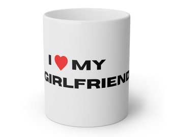 Ich liebe meine Freundin Tasse
