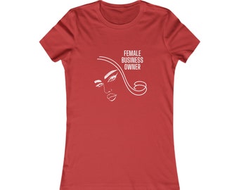 T-shirt promotes business T-shirt advertising business shirt female business owner gift shirt adverting female business shirt promotion Fun