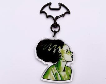 Frankenstein's Bride Keychain