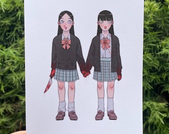 女子高生プリント