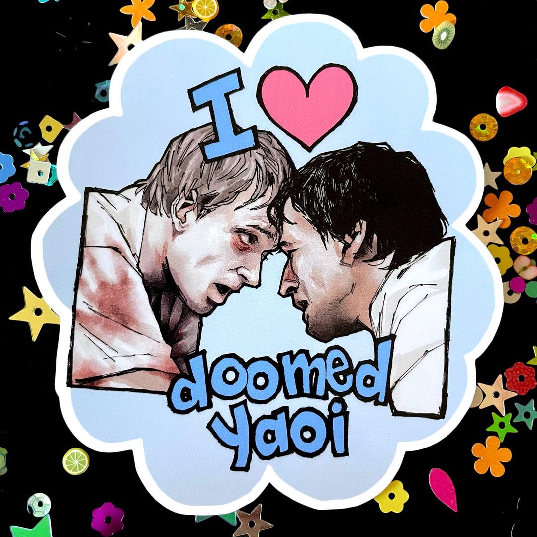 Doomed Yaoi Sticker - Etsy