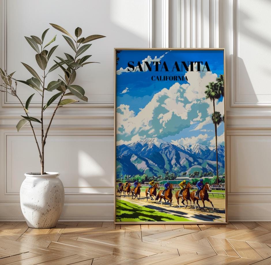 ▶︎▶︎SALE▶︎▶︎ 【1950s USA vintage】SANTA ANITA Vintage Santa Anita - Etsy