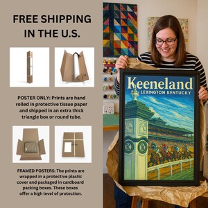 Churchill Downs Travel Poster: Kentucky Derby Art Print image 14