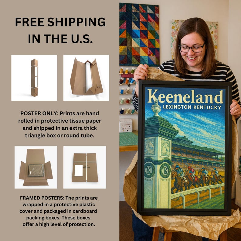 Churchill Downs Travel Poster: Kentucky Derby Art Print image 14