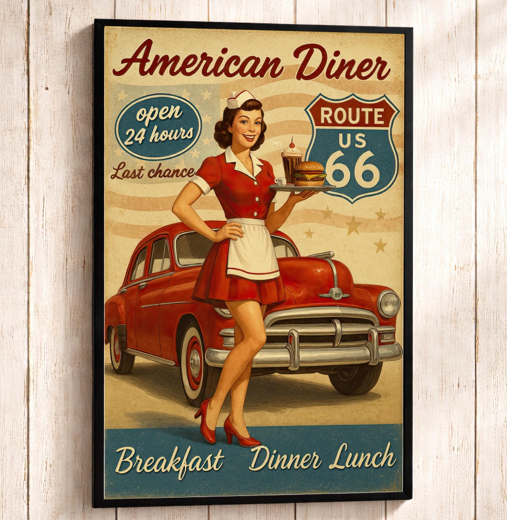 50s poster - Etsy 日本