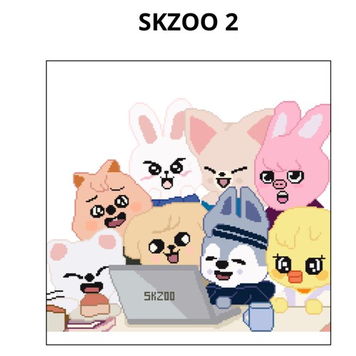 Kpop SKZOO 2 Cross Stitch Pattern - Etsy