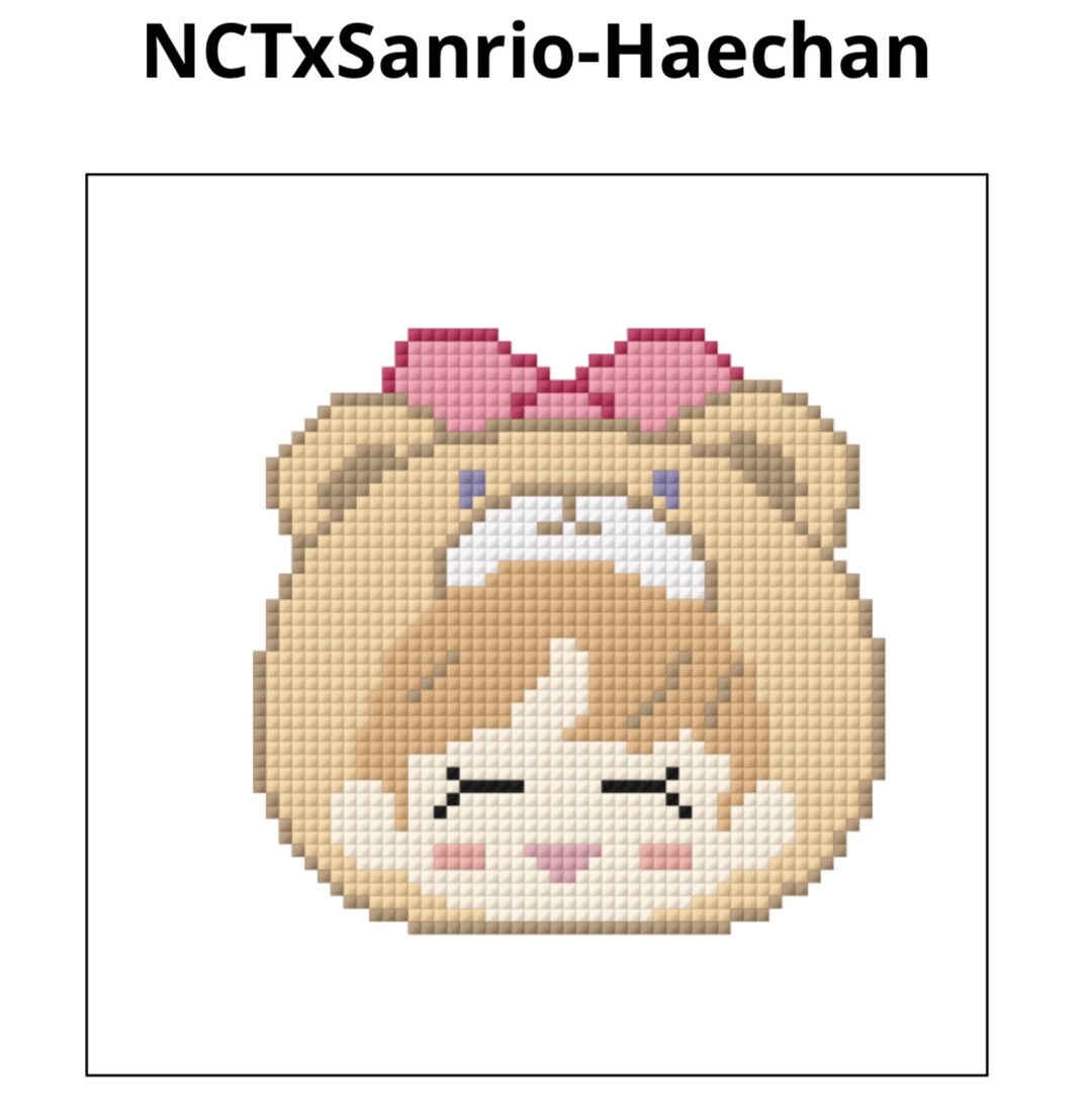 KPOP NCT Dream ヘチャン クロスステッチパターン - Etsy 日本