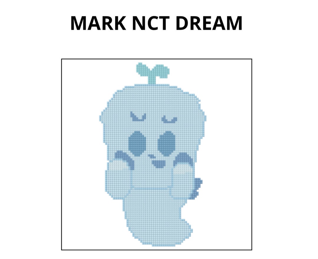Nct Pattern KPOP Nct Dream Mark Cross Stitch Pattern 2 - Etsy