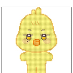 Patrón de punto de cruz de Kpop Ateez Aniteez BbyongMing