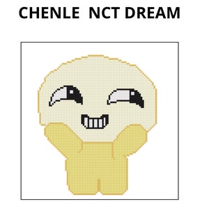 Patrón de punto de cruz Chenle de KPOP Nct Dream 2
