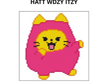 ITZY イェジ/HATT(ハット)のクッション Amazon.co.jp: 公式 WDZY HATT ぬいぐるみ ITZY イェジ