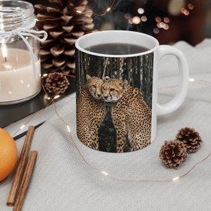 Cheetah Mug,Cheetah Gift,Cheetah Lover,Cheetah Coffee Mug,Cheetah Coffee Cup,Coffee Mug,Birthday Gift,Safari Mug,Gift For Her,Gift For Him