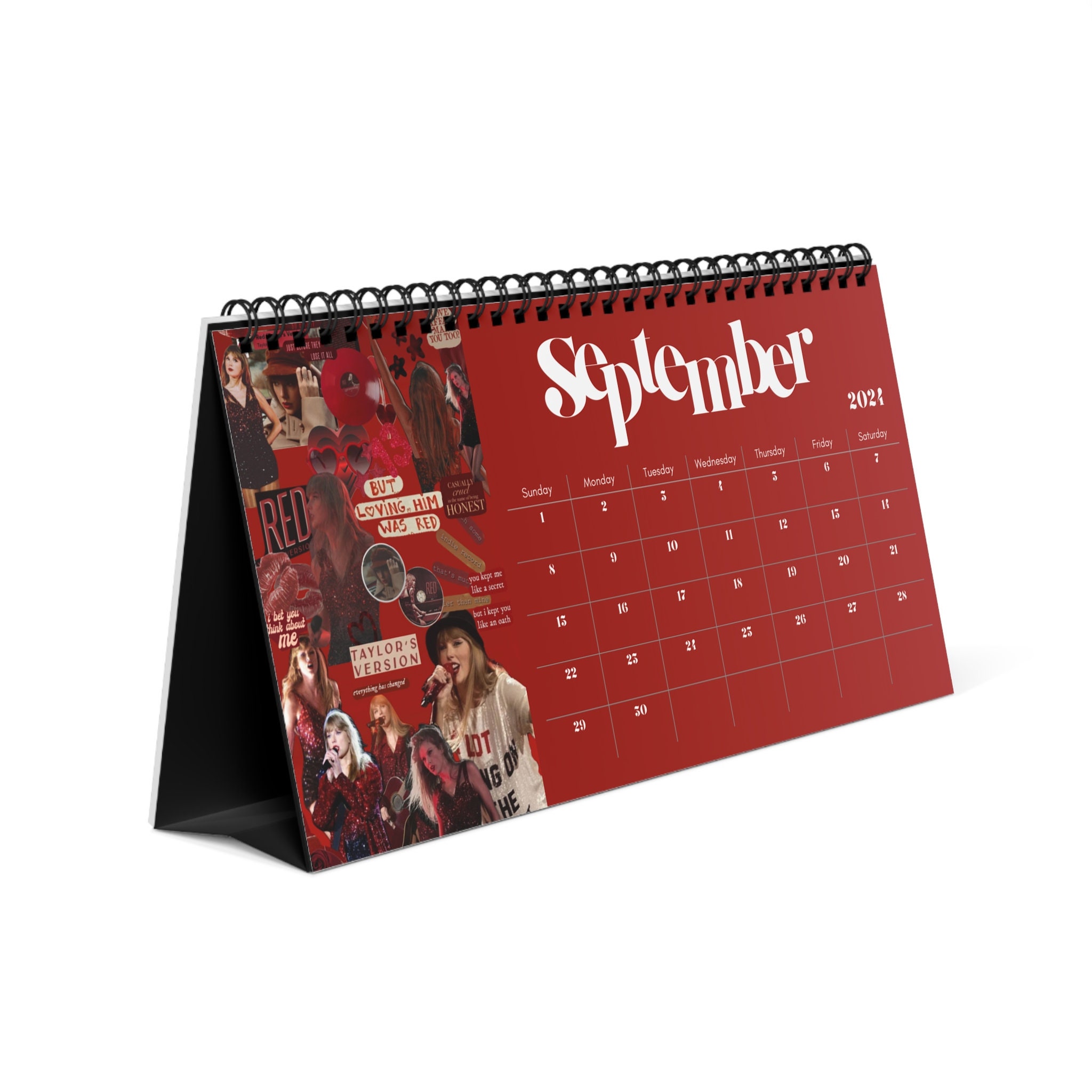 Taylor 2024 Desk Calendar In My 2024 Era sold by Billie Moat SKU