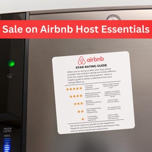 Aimant d'avis de voyageurs Airbnb – Guide de notation 5 étoiles et liste de contrôle de Superhost pour les locations de vacances