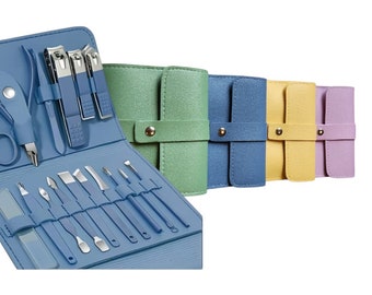 Customized Stainless Steel 16-Piece Nail Clipper Set