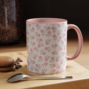 Kaffeebecher | Nettes Geschenk für Blumenliebhaber, perfekt für Geburtstage, Muttertag oder einen entspannten Morgen, 11 Unzen, 15 Unzen