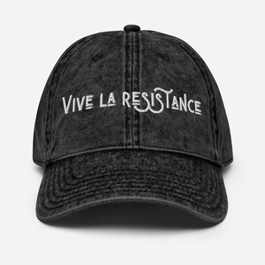 Embroidered Vive Le Resistance Cap, Women’s Rights, Feminist Gifts, Women Empowerment, Girl Power Gifts