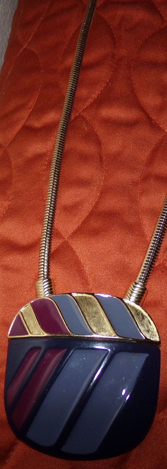 TRIFARI(C) enamel necklace-OMG!! View 4
