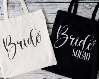 Draagtas bruid, gepersonaliseerd cadeau voor draagtas bruid, cadeau bruid, cadeau bruid, bruidsdouche, tas bruid, draagtas bruidsmeisje, draagtas vrijgezellenfeest