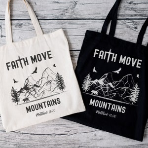 Christian Tote Bag For Bible Bag, Religious Bags, Faith Tote Bag, Weekender Bag for Women, Church Bag,Unique Christian Gifts,Bible Verse Bag