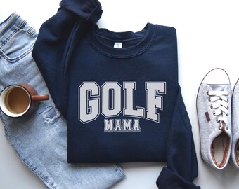 Golf Sweatshirt ,Gift for Golf Lovers, Golf Mama Apparel, Golf Crewneck for Mom, Gift For Golfer, Golf Gifts For Women, Ladies Golf Sweater