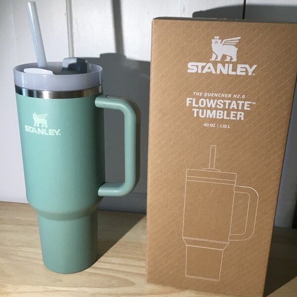 Stanley Tumbler Eucalyptus Etsy