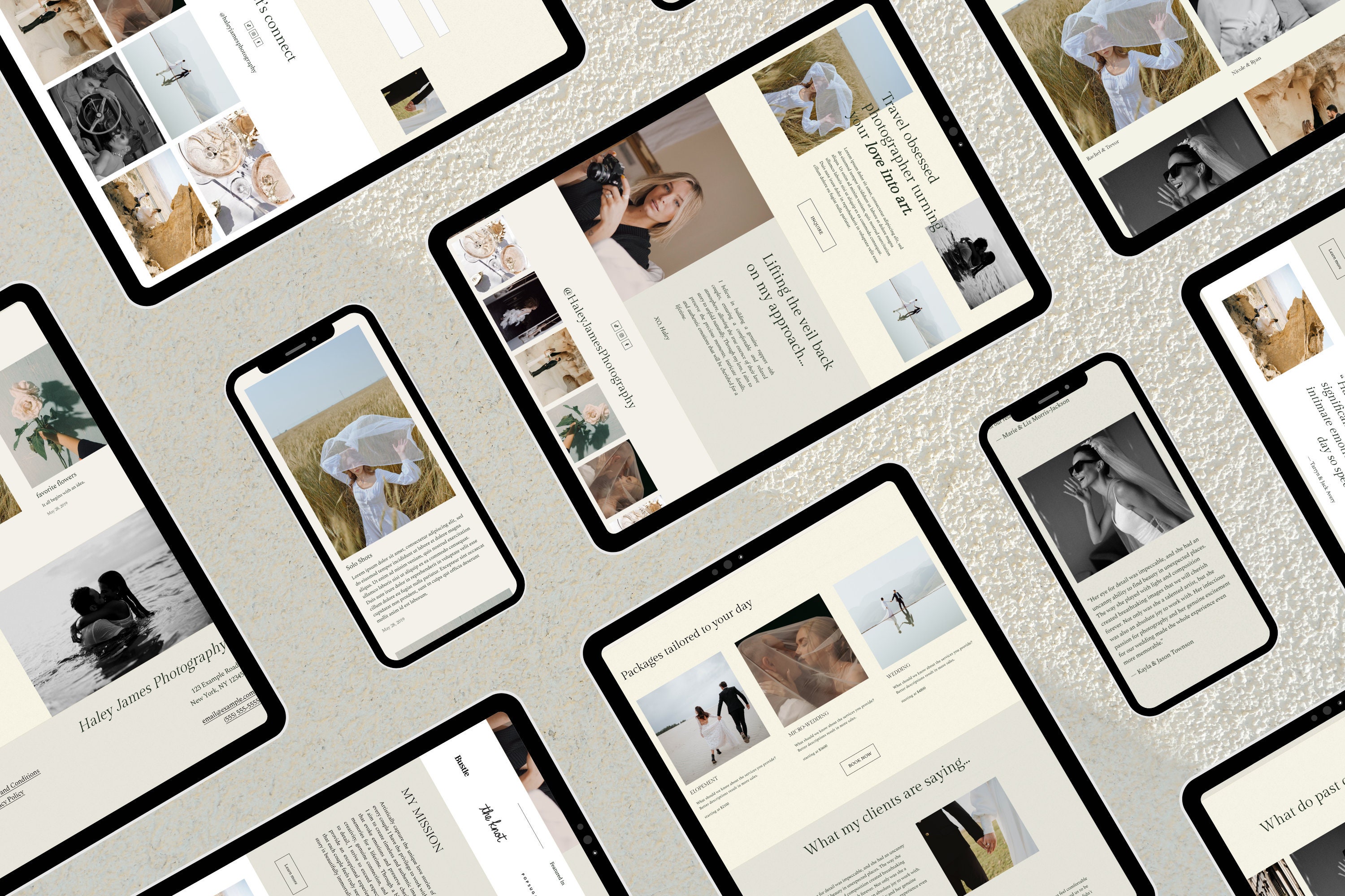 Squarespace Template, Squarespace 7.1 Photography Template, Squarespace ...