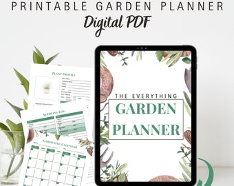 The Everything-tuinplanner - digitale download pdf-afdrukbare