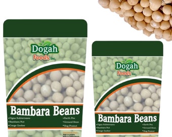 Bambara Beans 1lbs  Okpa-African Yellow beans -OKPA beans-Ghanaian bambara beans, (Vigna subterranea)