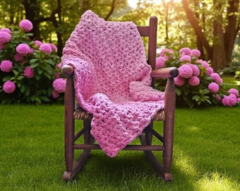 Manta de bebé tejida a mano, manta de bebé afgana, regalo para baby shower, regalo para recién nacido, hecha a mano, envío gratis