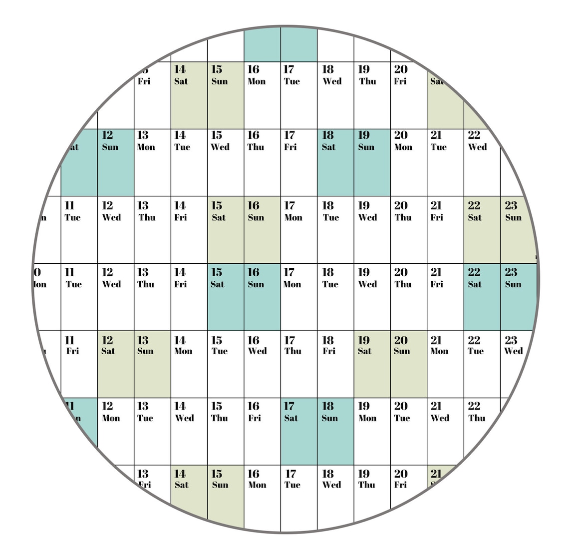 2024 2025 Academic Wall Calendar September Start Midyear Calendar