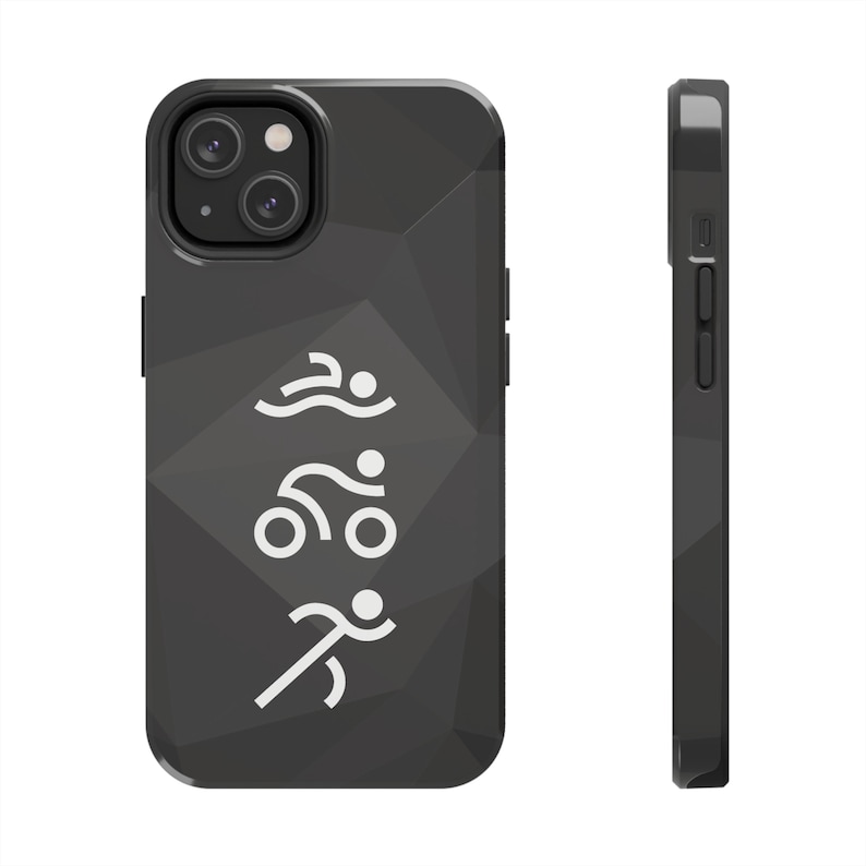 Triathlon Icons Phone Case: Tough Polycarbonate Shell image 2