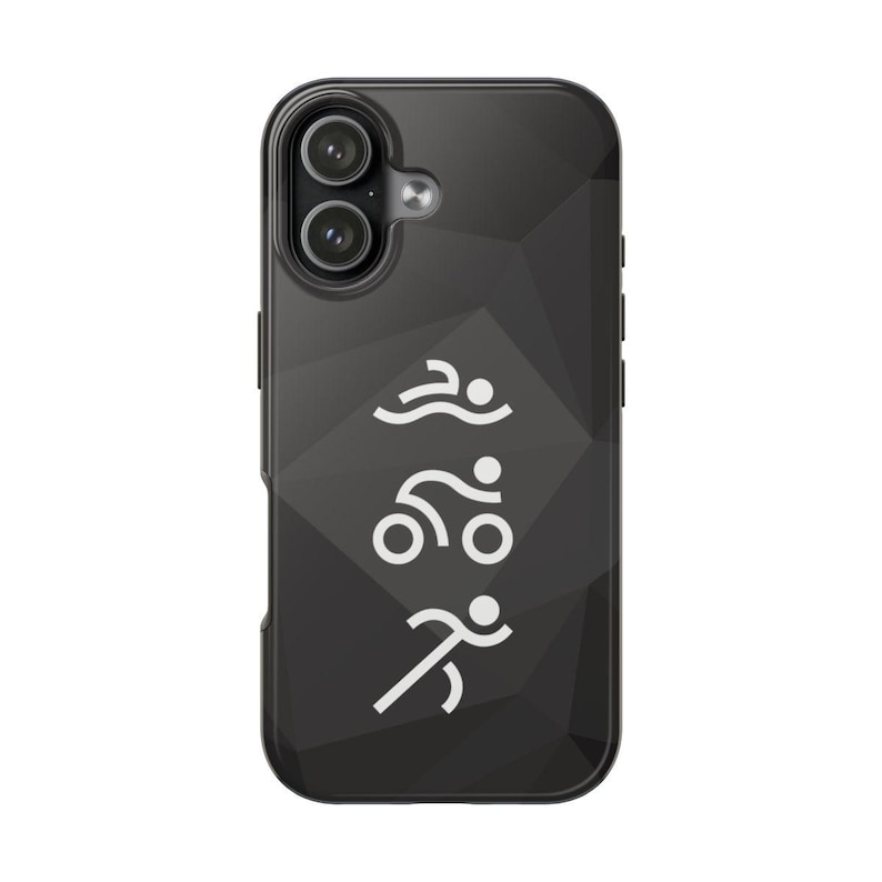 Triathlon Icons Phone Case: Tough Polycarbonate Shell image 7