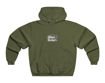 Men's Nublend Cotton-Blend Hoodie, Forward Surrender Clothing