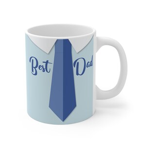 Dad Gift
Ceramic Mug
Coffee Lover
Hot Chocolate Mug
Tea Mug
Father's Day Gift
Tie Design
11 oz Mug
Gift for Him
Dad Birthday Gift