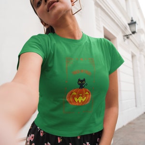 Bloody Halloween shirt, Not My Blood Halloween Tee Shirt, trick or treat pumpkin spice, Scary black cat, Gore Lover Shirt, Halloween Gift