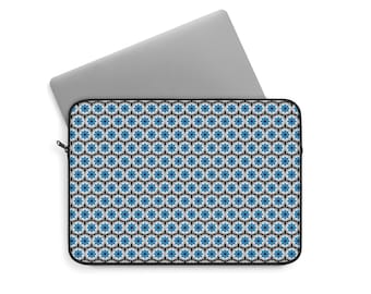 Floral Laptop Sleeve, Padded Polyester, YKK Zipper