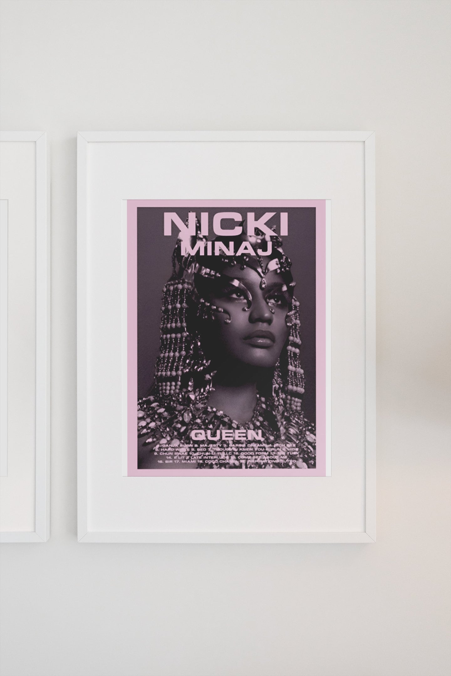 Nicki Minaj Poster Nicki Minaj Album Poster Queen Album Poster sold