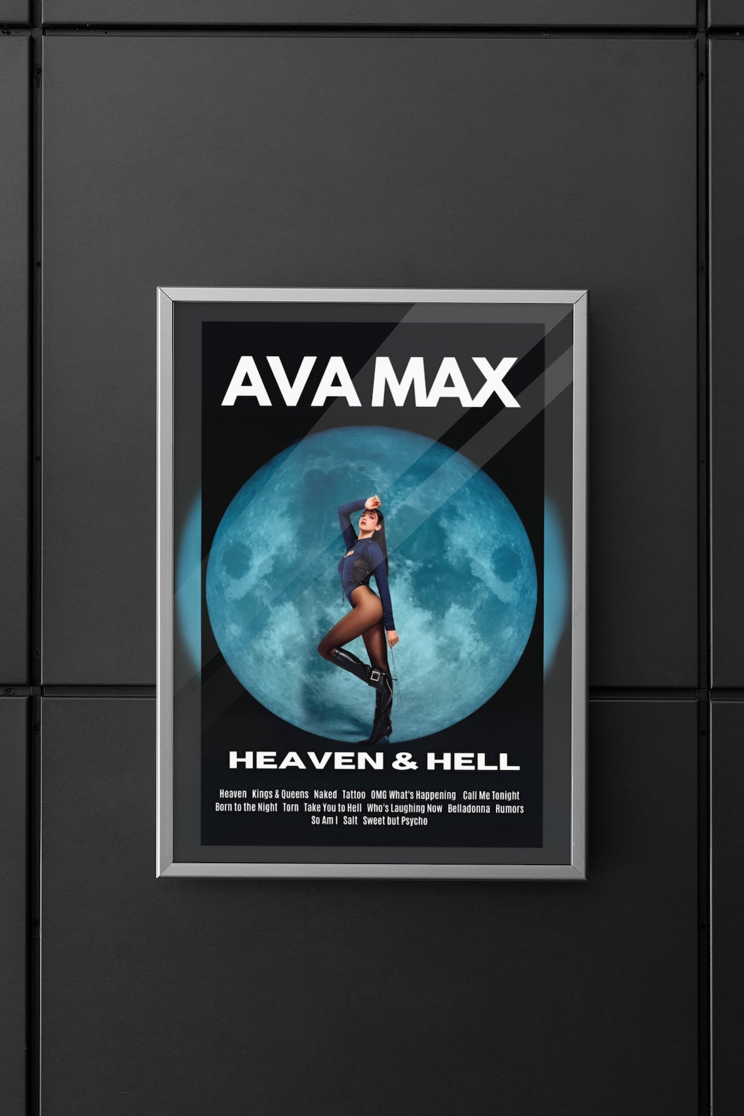 Ava Max Signed Photo Print | Torn Print Autographed Poster | Memorabilia