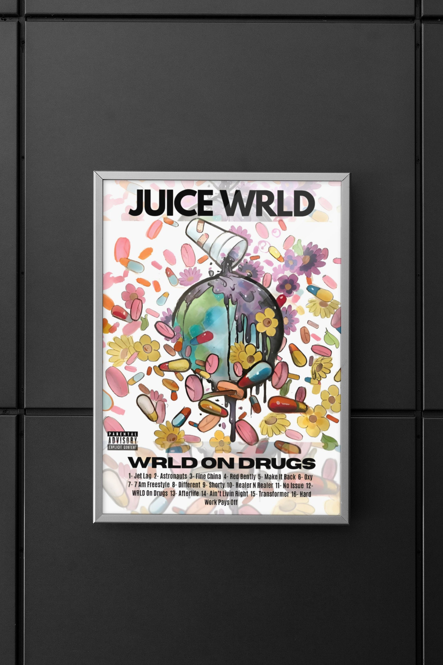 Juice WRLD - Fighting Demons Lego Parody Poster – LoveSickStudio