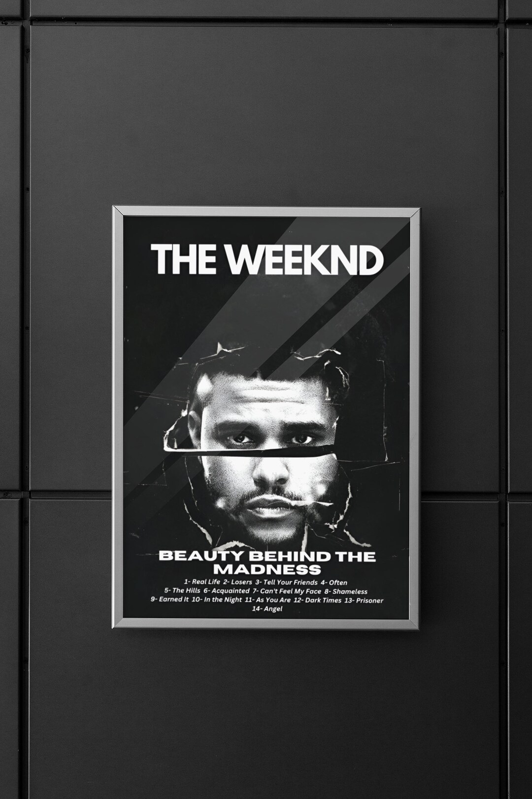 The Weeknd The Weeknd Poster The Weeknd Album Poster Etsy Portugal michael-the-man-merchandise