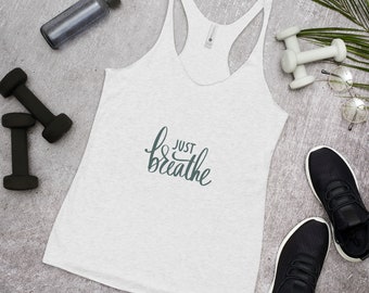 Just Breathe Women's Racerback Tank
