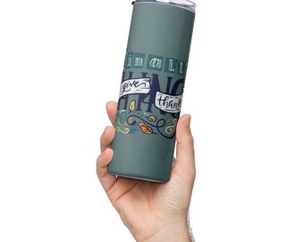 Give Thanks Stainless Steel Tumbler