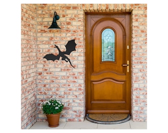 Flying Dragon Metal Wall Art