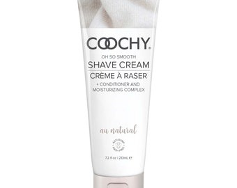 Erwachsene Frau Coochy Cleanser Her Coochy Shave Cream - Au Natural - 7,2 Unzen