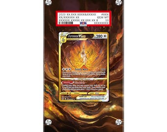 Estuche protector para cartas Pokémon Arceus Vstar GG70/GG70 - PSA Extended Artwork